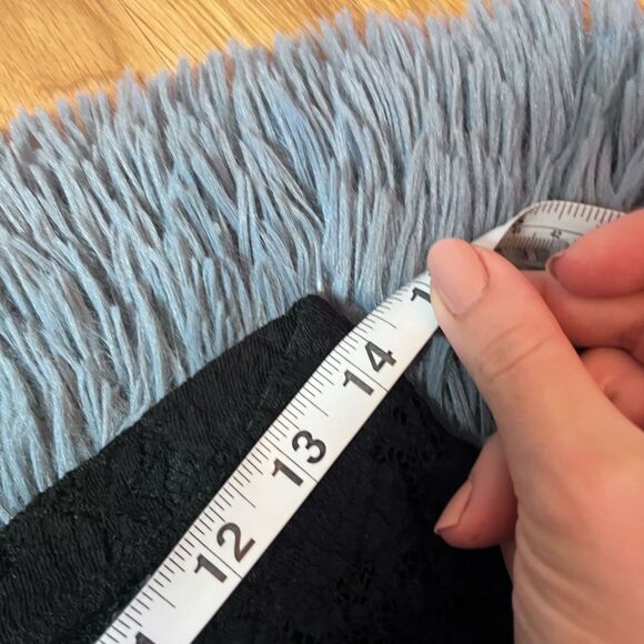 Twin Set Black Stretch Lace Leggings With Stirrups Size M - Picture 4 of 6